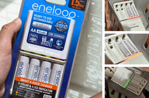 REVIEW Eneloop Smart & Quick Rechargeable Batteries Set