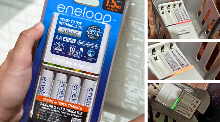 REVIEW Eneloop Smart & Quick Rechargeable Batteries Set