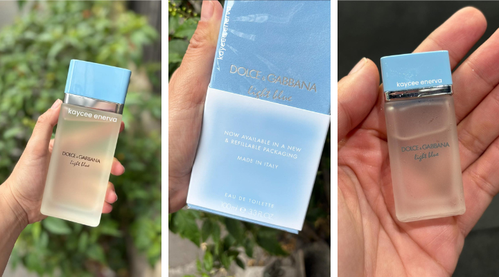 Is JP Fragrance Shop legit A D&G Light Blue review
